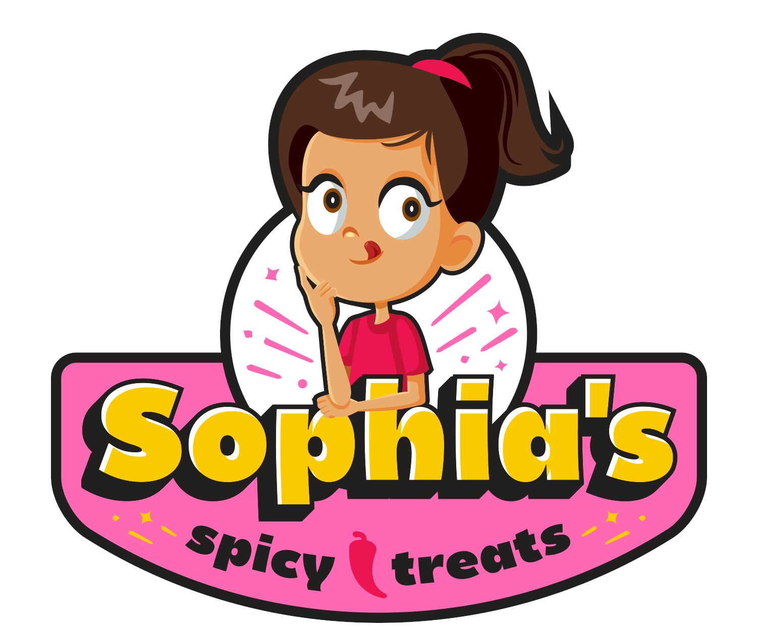 Sophia's Spicy Treats Logo