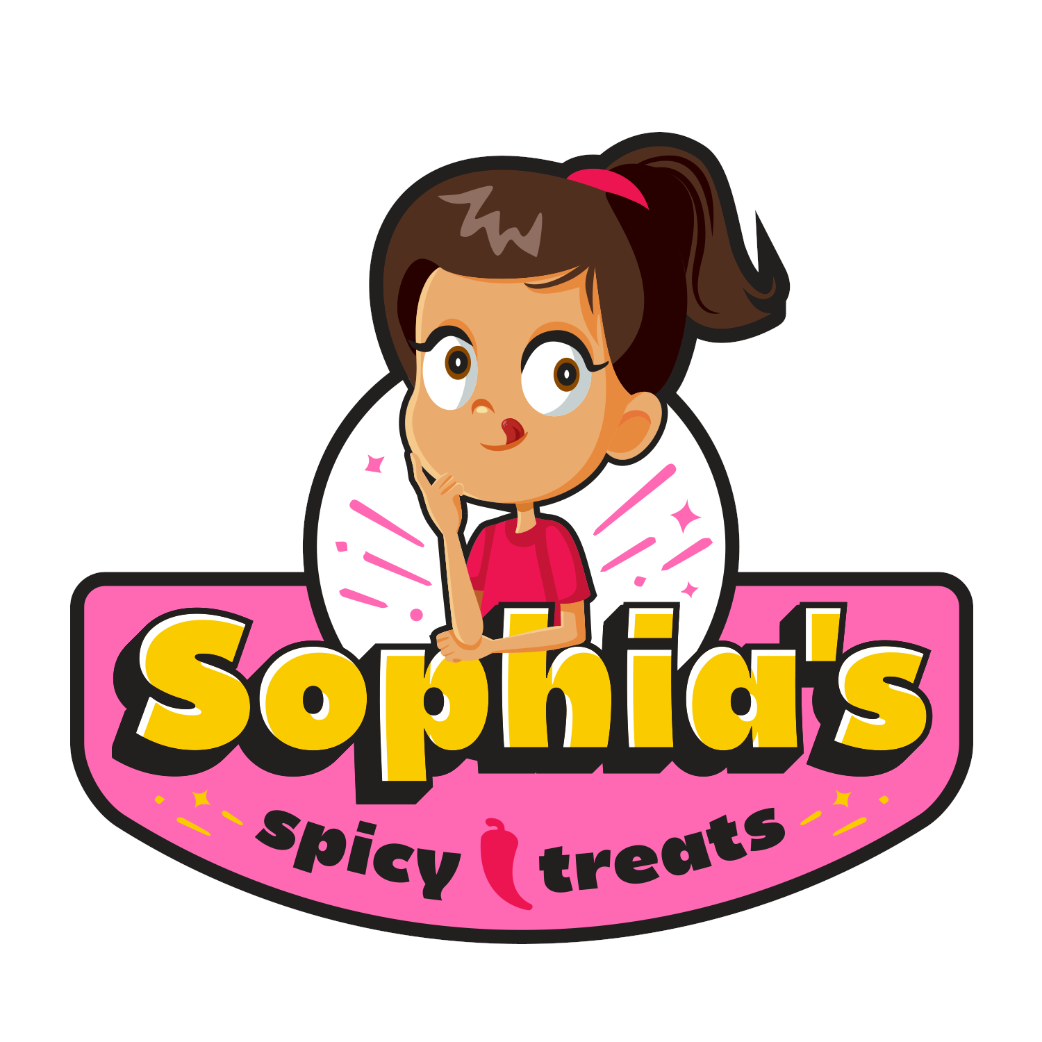 Sophia's Spicy Treats Logo